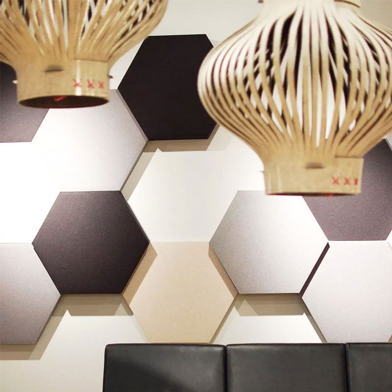 BuzziSpace BuzziBlox Acoustic Wall Panel - Hexa - Muffle USA LLC