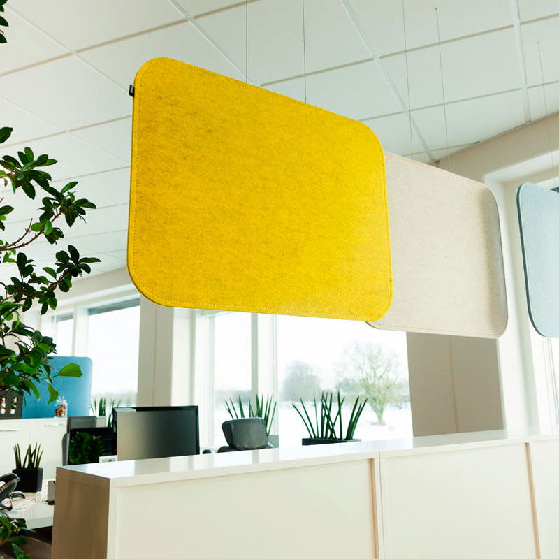 BuzziSpace BuzziLoose Acoustic Baffle - Flat - Muffle USA LLC