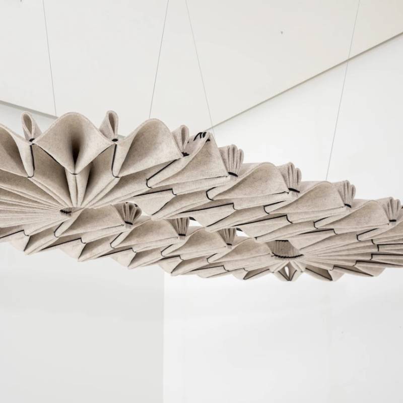 BuzziSpace BuzziPleat Edel Long Acoustic Cloud - Muffle USA LLC