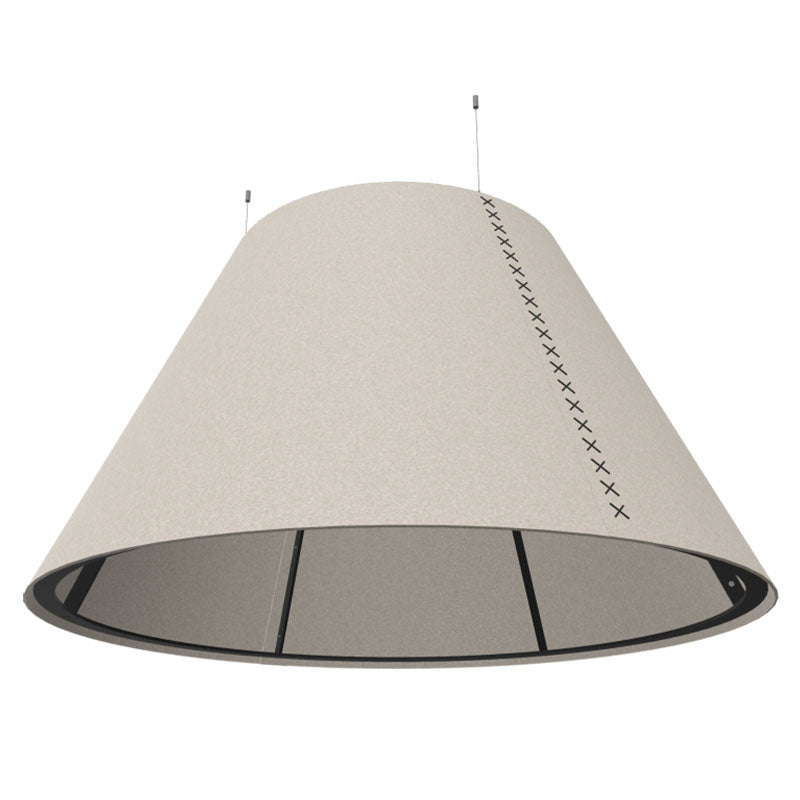 BuzziSpace BuzziShade Acoustic Pendant Disk Light - XL and XXL - Muffle USA LLC