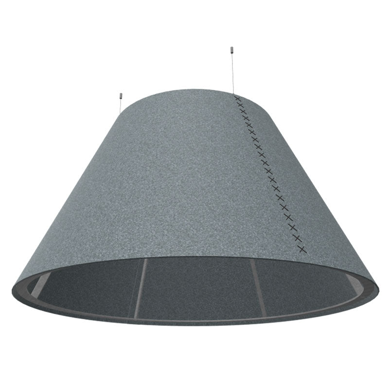 BuzziSpace BuzziShade Acoustic Pendant Disk Light - XL and XXL - Muffle USA LLC