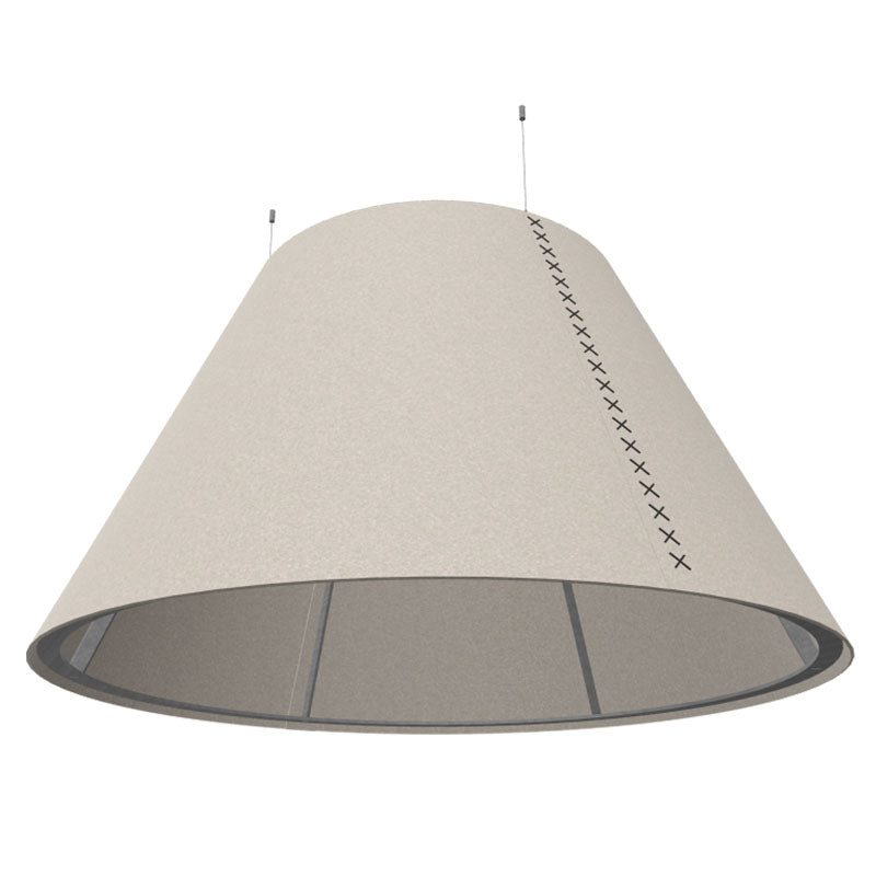 BuzziSpace BuzziShade Acoustic Pendant Disk Light - XL and XXL - Muffle USA LLC