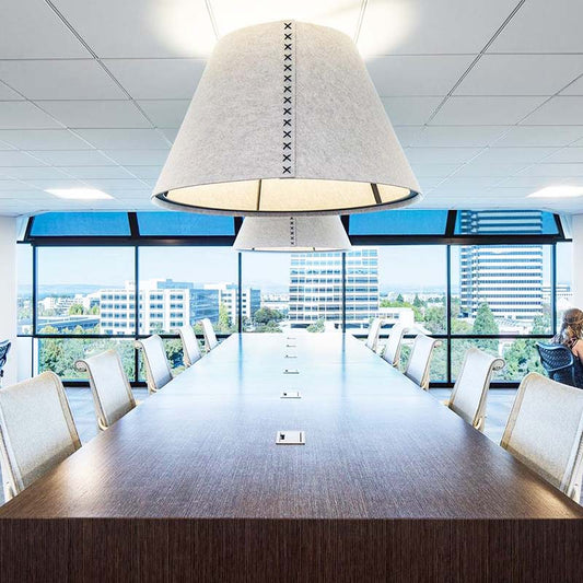 BuzziSpace BuzziShade Acoustic Pendant Light - LED Globe - Muffle USA LLC