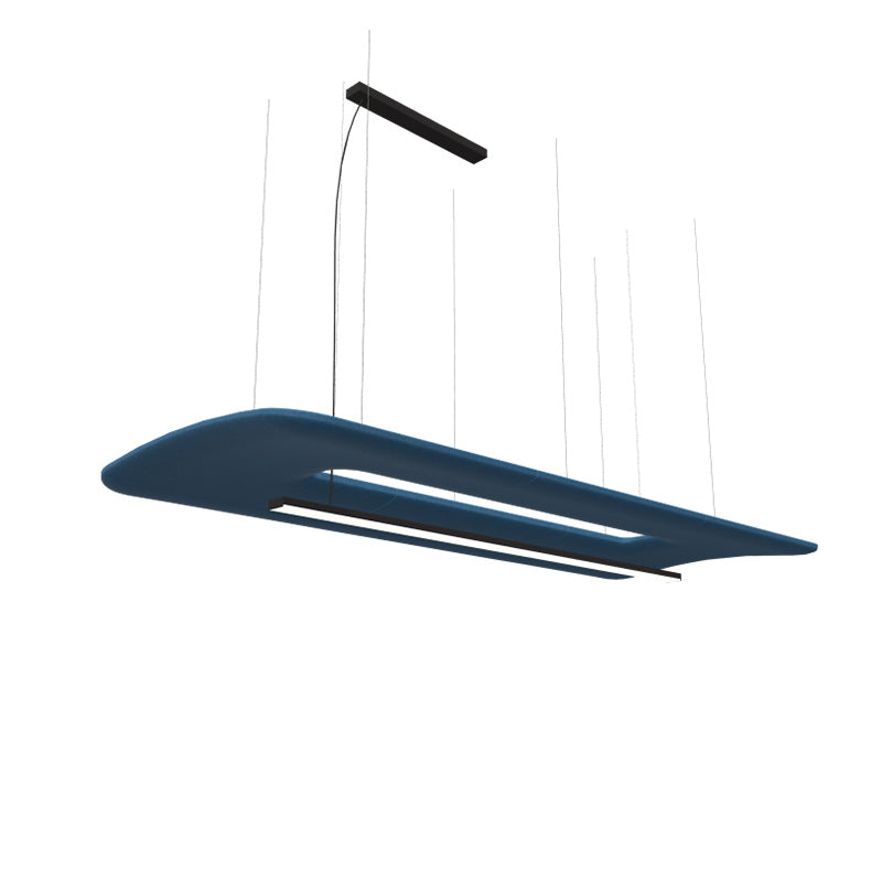 BuzziSpace BuzziZepp Acoustic Ceiling Light - LED Line - Muffle USA LLC