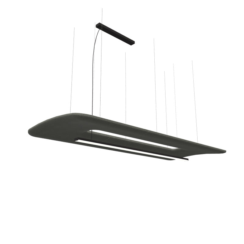 BuzziSpace BuzziZepp Acoustic Ceiling Light - LED Line - Muffle USA LLC