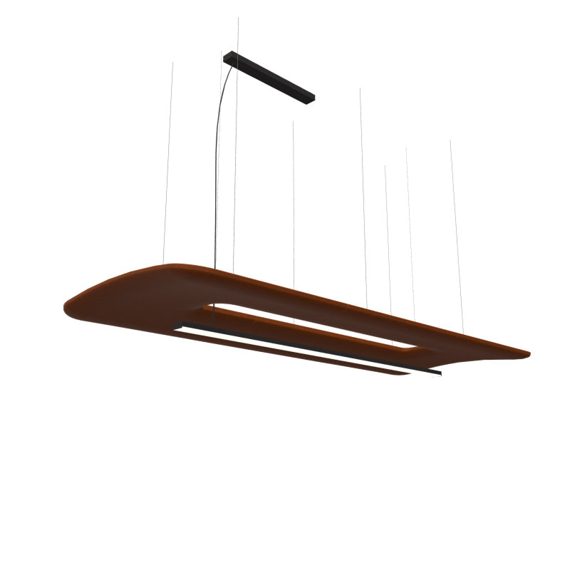 BuzziSpace BuzziZepp Acoustic Ceiling Light - LED Line - Muffle USA LLC