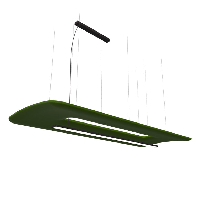 BuzziSpace BuzziZepp Acoustic Ceiling Light - LED Line - Muffle USA LLC