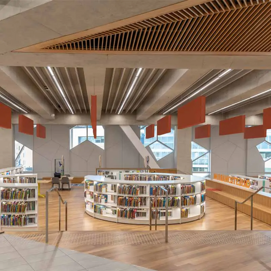 MuffleBox Felt Acoustic Ceiling Baffle - Muffle USA LLC