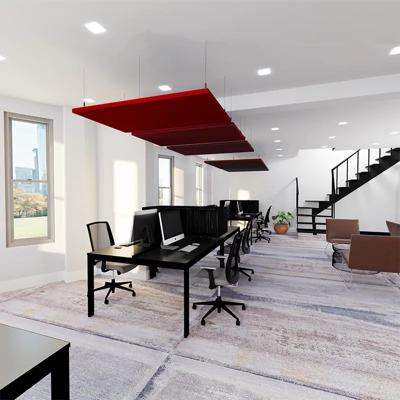 - MuffleCloud Acoustic Ceiling Cloud - Rectangle - Muffle USA LLC