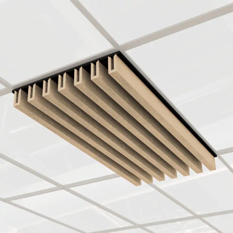 MuffleGrille Acoustic Slat Wall Panel - Muffle USA LLC
