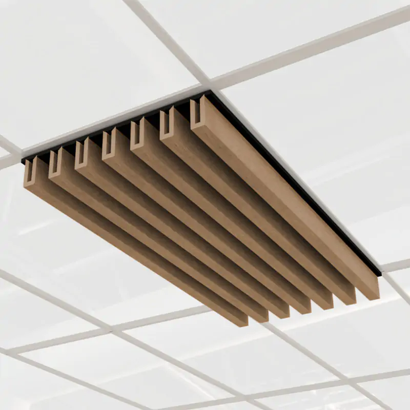 MuffleGrille Acoustic Slat Wall Panel - Muffle USA LLC