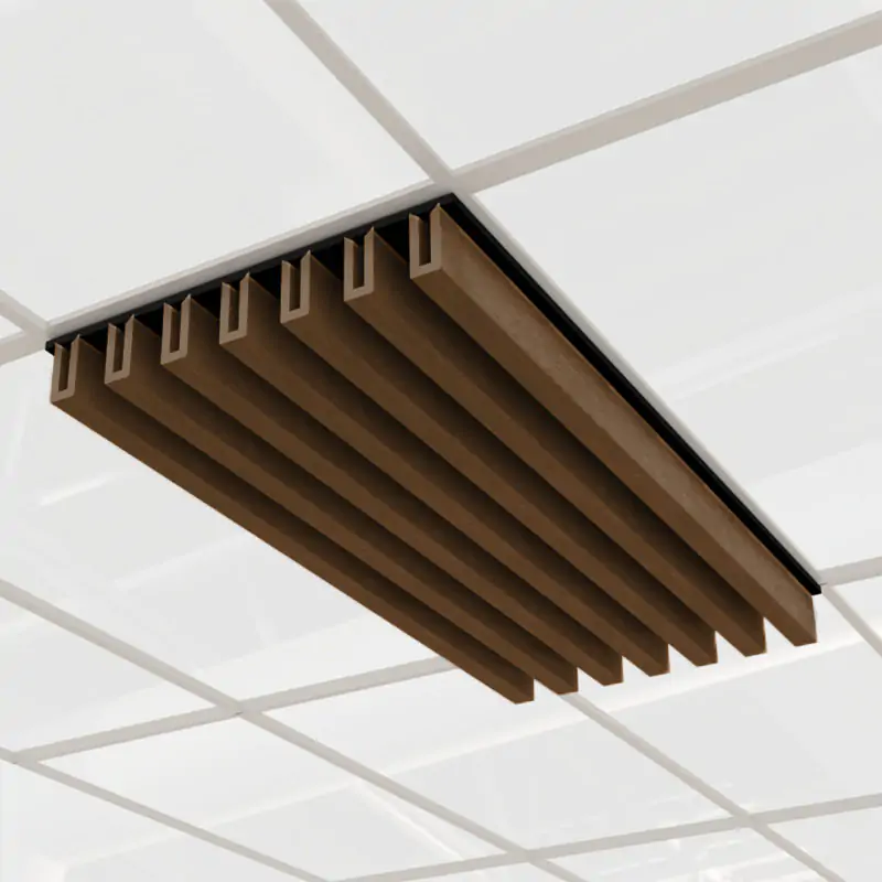 MuffleGrille Acoustic Slat Wall Panel - Muffle USA LLC