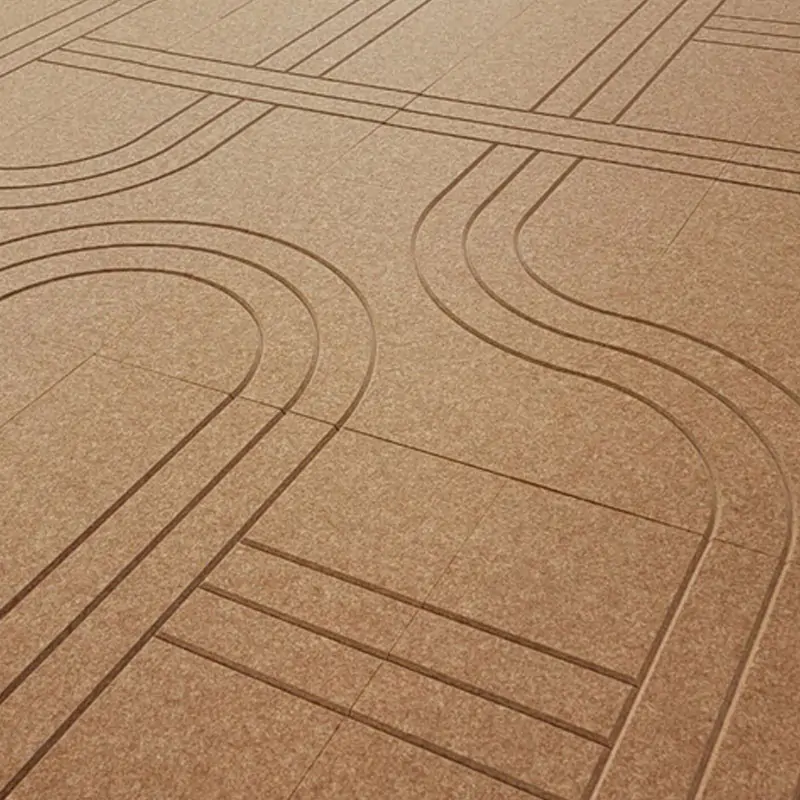 Muffle Acoustics Limited - MufflePanel Grooved Felt Acoustic Wall Panel  - Latitude - Muffle USA LLC