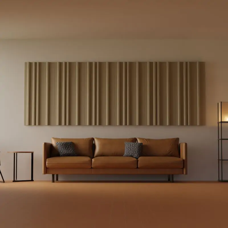 - MuffleRib Felt 3D Wall Panel - Muffle USA LLC