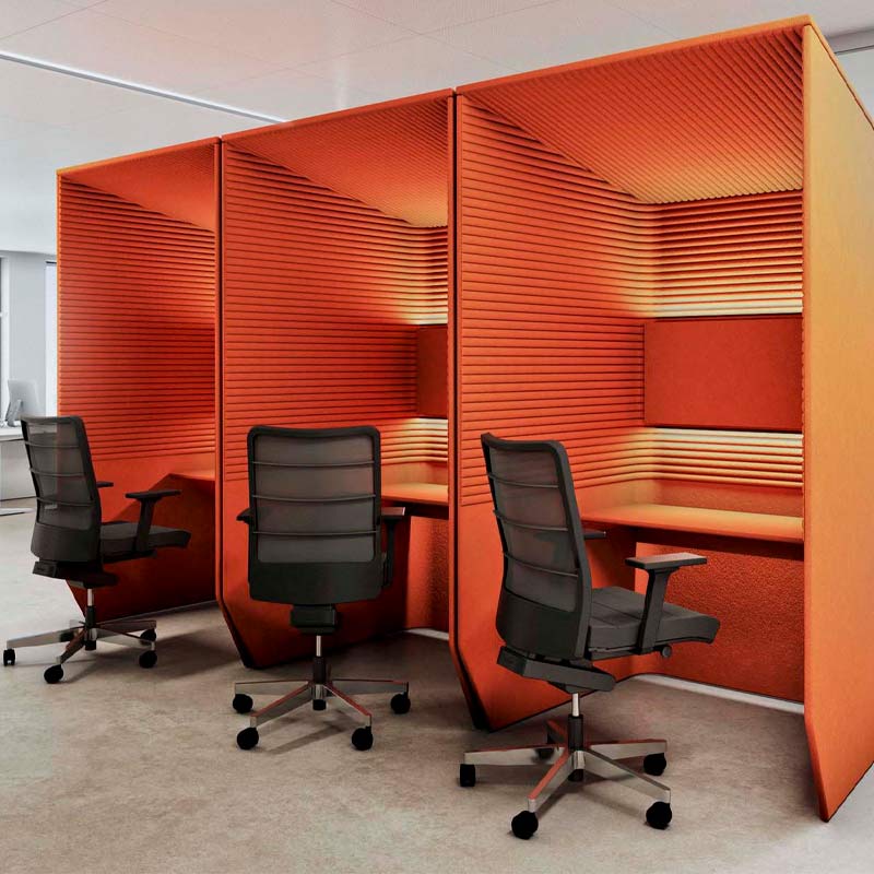 BuzziSpace BuzziBooth Acoustic Booth - Single - Muffle USA LLC