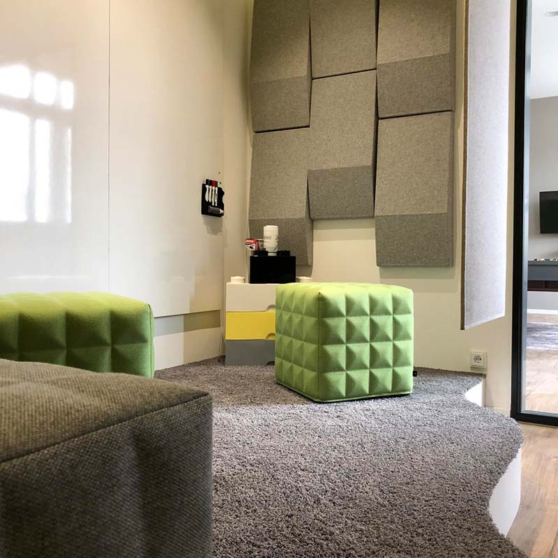 BuzziSpace BuzziCube Acoustic Furniture - 3D - Muffle USA LLC