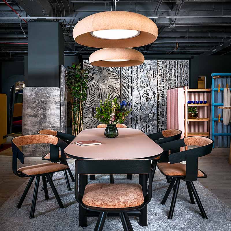 BuzziSpace BuzziDome Acoustic Pendant Light - Muffle USA LLC