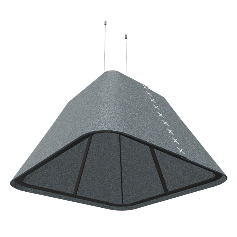 BuzziSpace BuzziShade Acoustic Pendant Light - Square Retrofit - Muffle USA LLC