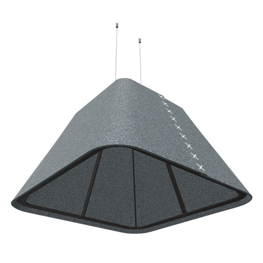 BuzziSpace BuzziShade Acoustic Pendant Light - Square Retrofit - Muffle USA LLC