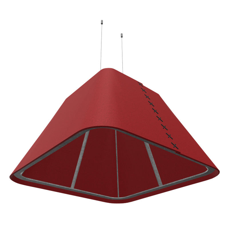 BuzziSpace BuzziShade Acoustic Pendant Light - Square Retrofit - Muffle USA LLC