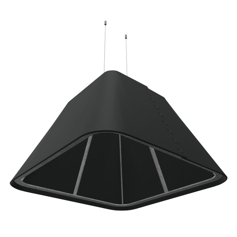 BuzziSpace BuzziShade Acoustic Pendant Light - Square Retrofit - Muffle USA LLC