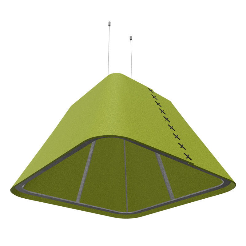 BuzziSpace BuzziShade Acoustic Pendant Light - Square Retrofit - Muffle USA LLC