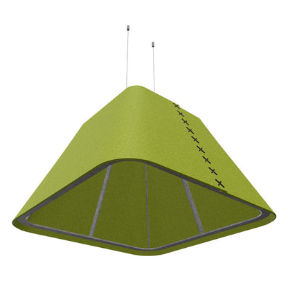 BuzziSpace BuzziShade Acoustic Pendant Light - Square Retrofit - Muffle USA LLC