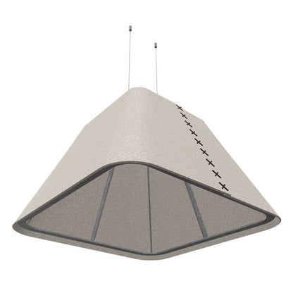 BuzziSpace BuzziShade Acoustic Pendant Light - Square Retrofit - Muffle USA LLC