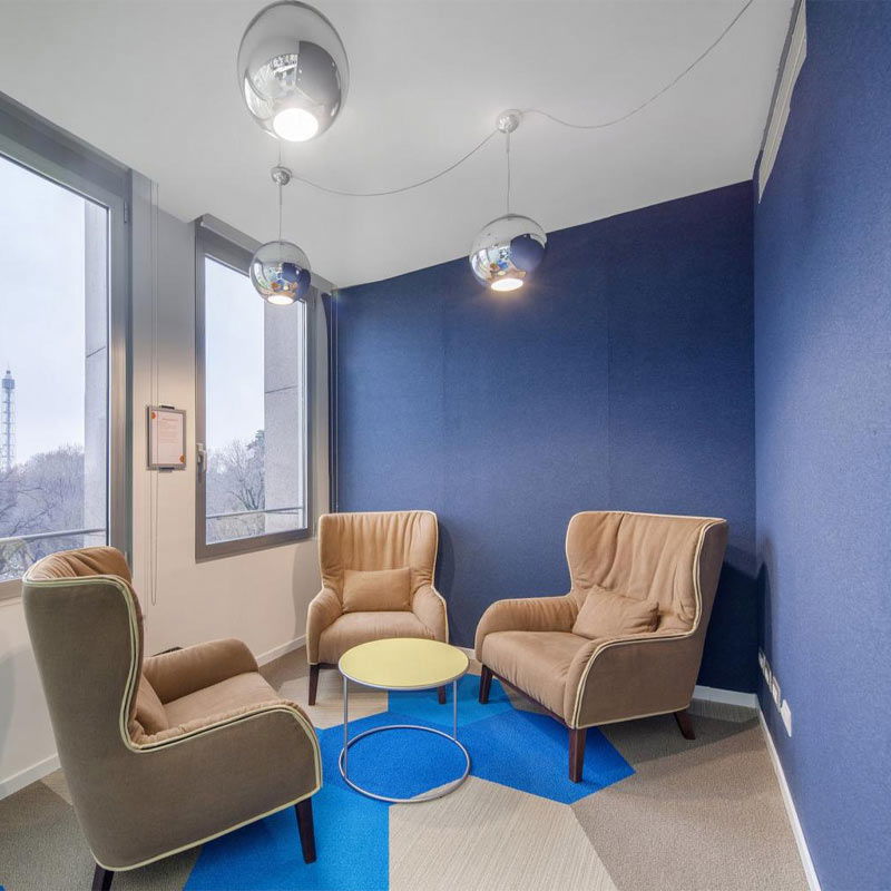 BuzziSpace BuzziSkin Acoustic Fabric Wallpaper - Muffle USA LLC