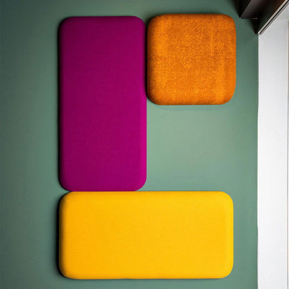 BuzziSpace BuzziTab Soft Acoustic Wall Panel - Square - Muffle USA LLC