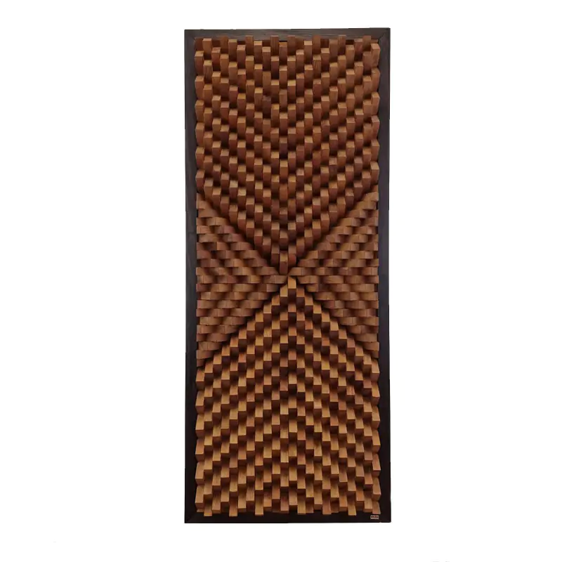 Deska Acoustic Wood Diffuser Panel - Rectangle - Muffle USA LLC