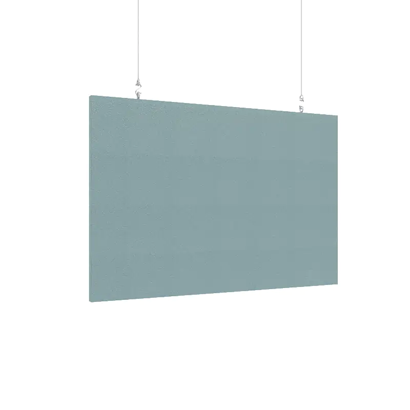  - MuffleBaffle Fabric Acoustic Ceiling Baffle - Straight - Muffle USA LLC 