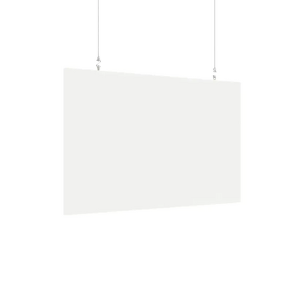  - MuffleBaffle Fabric Acoustic Ceiling Baffle - Straight - Muffle USA LLC 