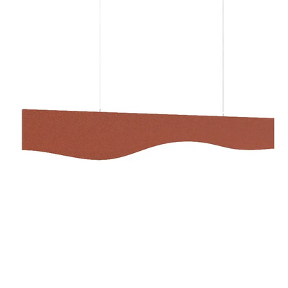 MuffleBaffle Fabric Acoustic Ceiling Baffle - Wave - Muffle USA LLC