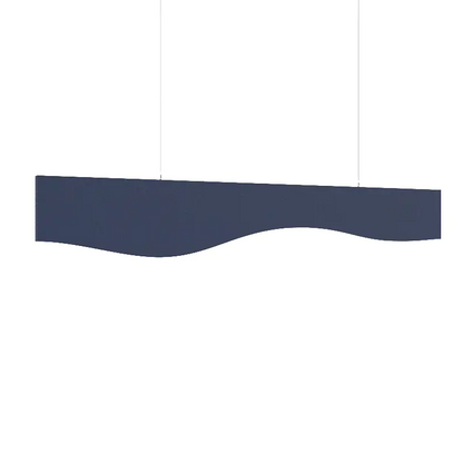 MuffleBaffle Fabric Acoustic Ceiling Baffle - Wave - Muffle USA LLC