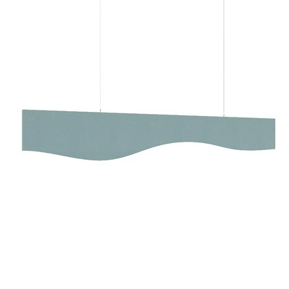 MuffleBaffle Fabric Acoustic Ceiling Baffle - Wave - Muffle USA LLC