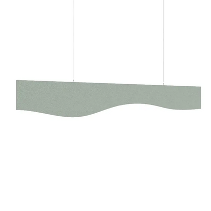 MuffleBaffle Fabric Acoustic Ceiling Baffle - Wave - Muffle USA LLC