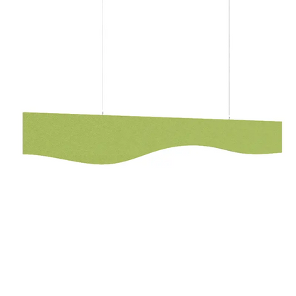 MuffleBaffle Fabric Acoustic Ceiling Baffle - Wave - Muffle USA LLC