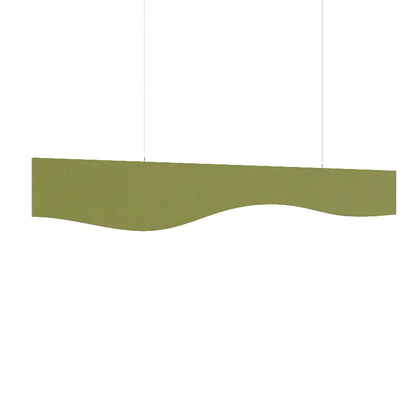 MuffleBaffle Fabric Acoustic Ceiling Baffle - Wave - Muffle USA LLC
