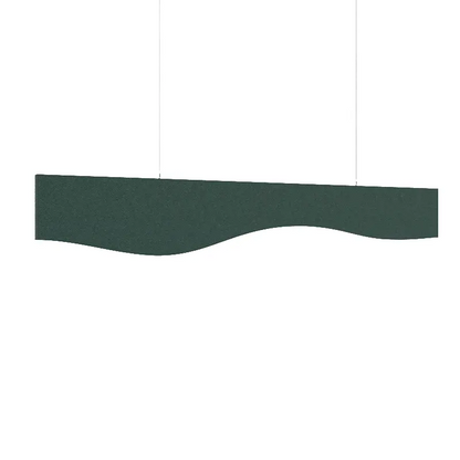 MuffleBaffle Fabric Acoustic Ceiling Baffle - Wave - Muffle USA LLC