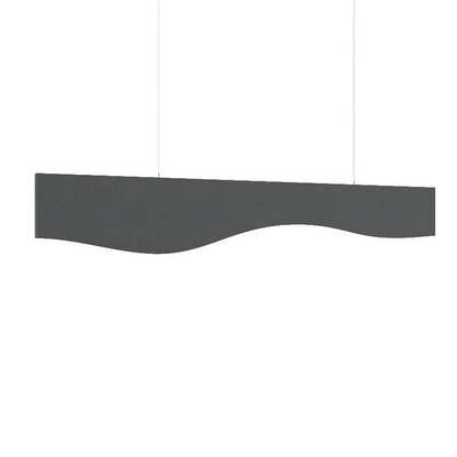 MuffleBaffle Fabric Acoustic Ceiling Baffle - Wave - Muffle USA LLC