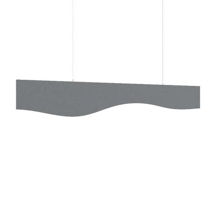 MuffleBaffle Fabric Acoustic Ceiling Baffle - Wave - Muffle USA LLC
