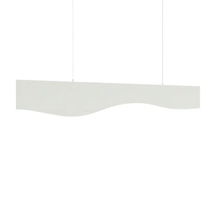 MuffleBaffle Fabric Acoustic Ceiling Baffle - Wave - Muffle USA LLC