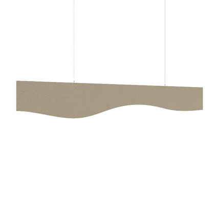 MuffleBaffle Fabric Acoustic Ceiling Baffle - Wave - Muffle USA LLC