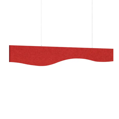  - MuffleBaffle Felt Acoustic Ceiling Baffle - Wave - Muffle USA LLC 