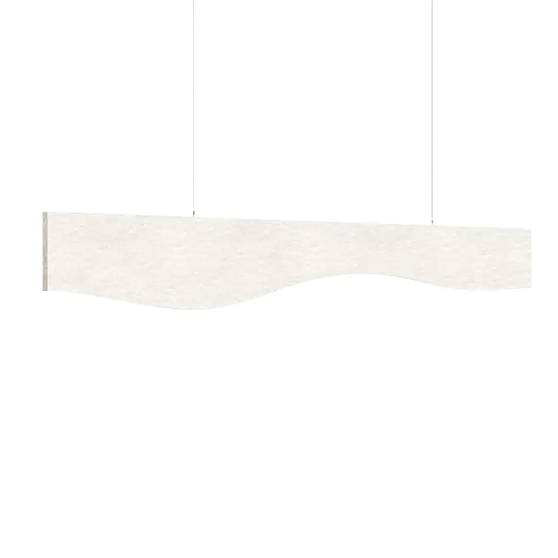  - MuffleBaffle Felt Acoustic Ceiling Baffle - Wave - Muffle USA LLC 