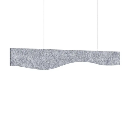 - MuffleBaffle Felt Acoustic Ceiling Baffle - Wave - Muffle USA LLC 