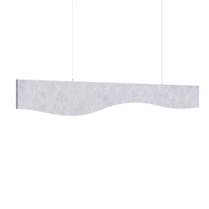  - MuffleBaffle Felt Acoustic Ceiling Baffle - Wave - Muffle USA LLC 