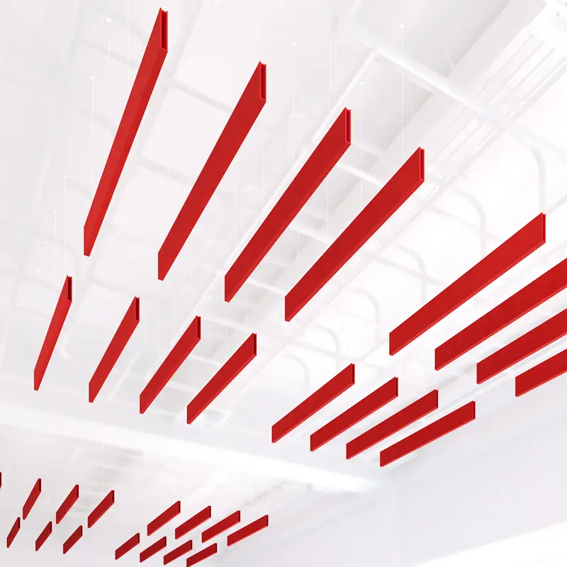 MuffleBox Felt Acoustic Ceiling Baffle - Muffle USA LLC