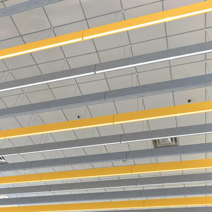 MuffleBox LED Felt Acoustic Ceiling Baffle - Muffle USA LLC